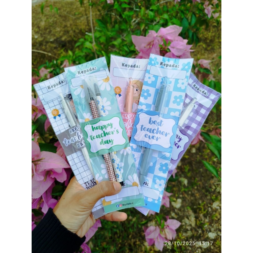 Pulpen Hari Guru – Hadiah Pulpen Desain Spesial Terima Kasih Guru