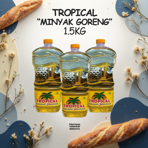 TROPICAL MINYAK GORENG SAWIT 1.5 LITER