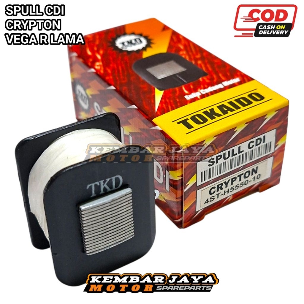 Spull CDI Spul Spool Pengapian CDI Yamaha Crypton Vega R Lama TOKAIDO TERMURAH