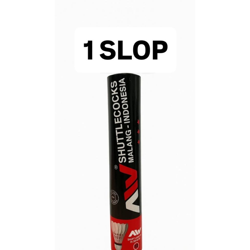 SHUTTLECOCK AW HITAM / BOLA BADMINTON AW / SHUTTLECOCK BADMINTON AW /  SHUTTLECOCK BULUTANGKIS AW / 