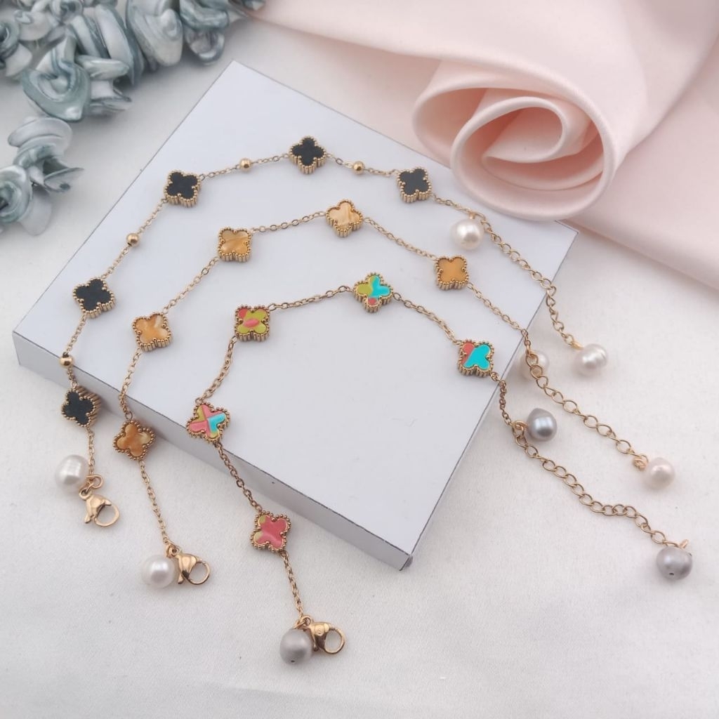 Gelang  Mutiara 100% Original Lombok