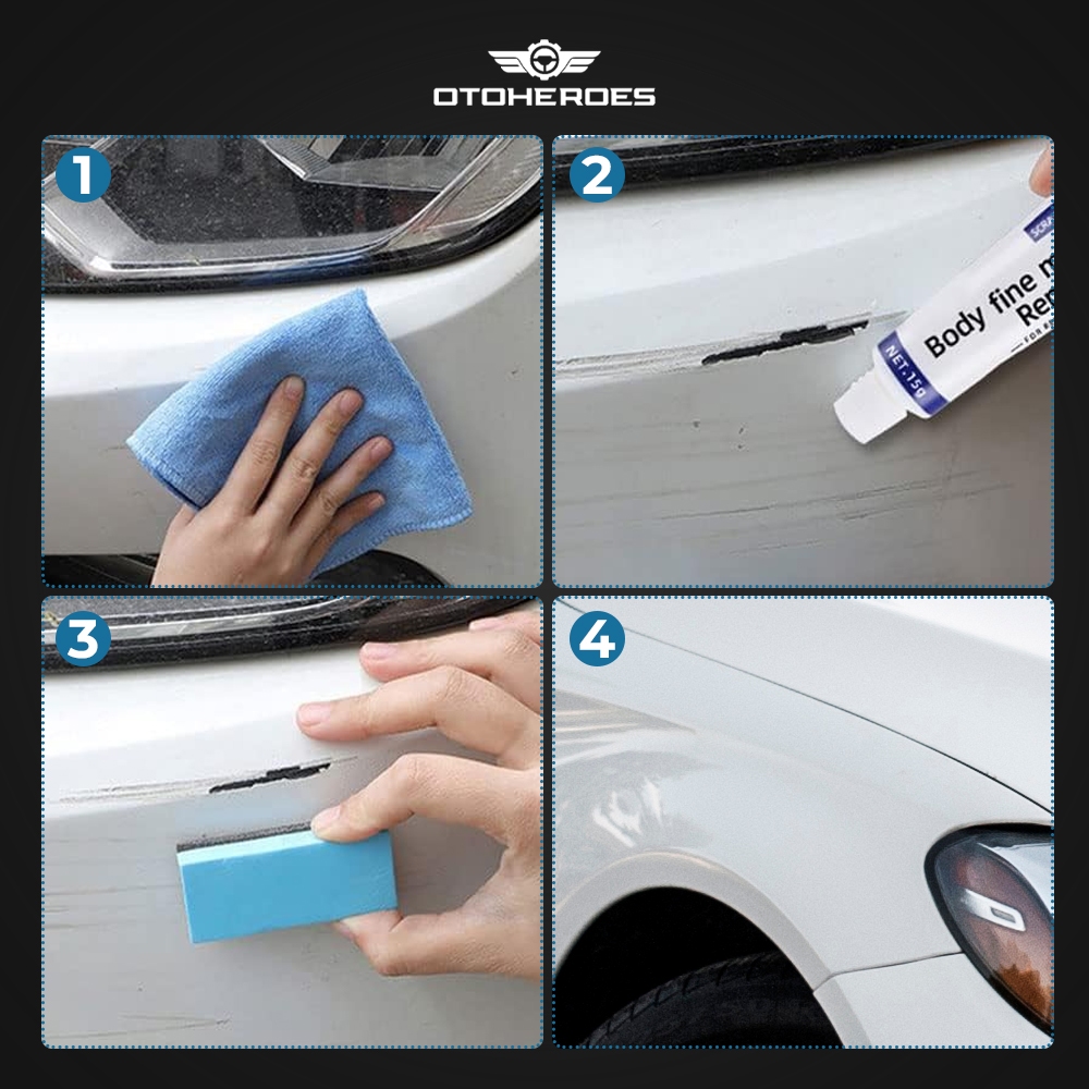 Poles Coating Sealant Mobil Hilangkan Goresan & Baret Halus Instan Wax Polish Premium, Hapus Lecet & Lindungi Cat Mobil
