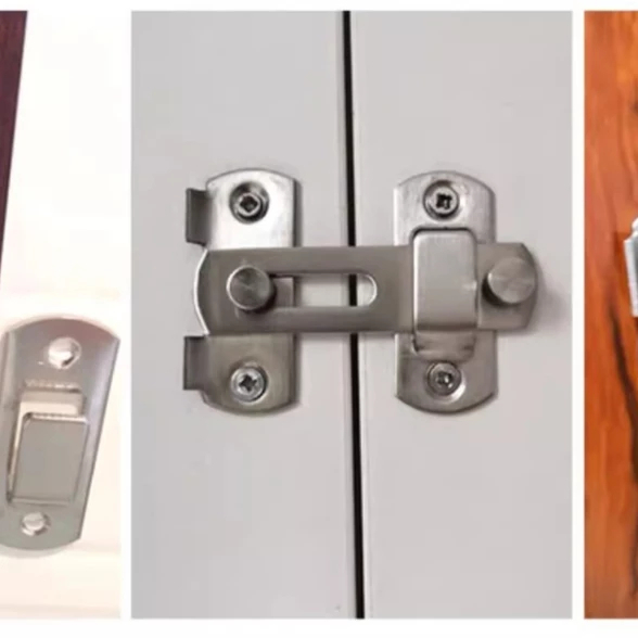 COD GROSIR 6/12pc GRENDEL PINTU SLOT 3" - GRENDEL KAIT - Grendel OVERPAL - Grendel Kait Pintu Geser