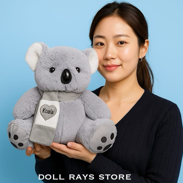 Boneka Koala Syal Lembut | Boneka Import Berkualitas