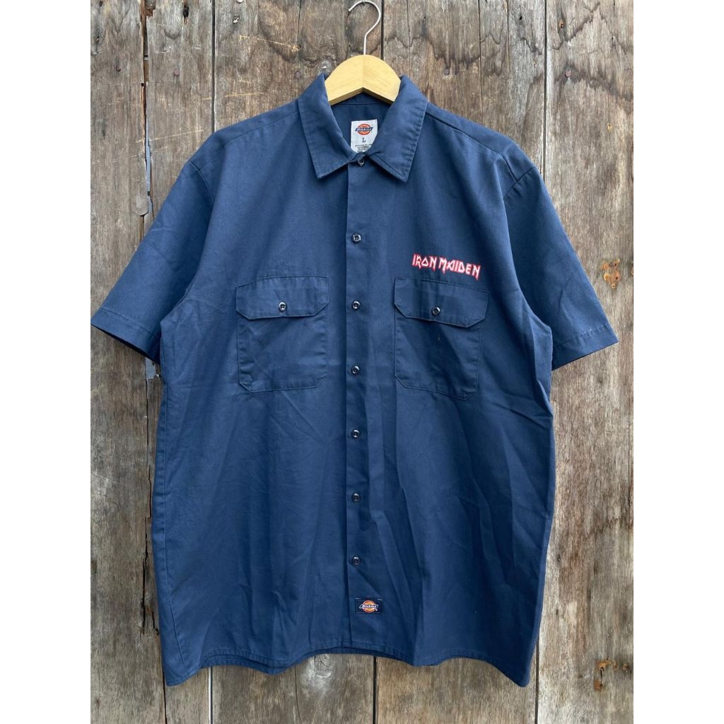 workshirt dickies x iron maiden size fit XL second
