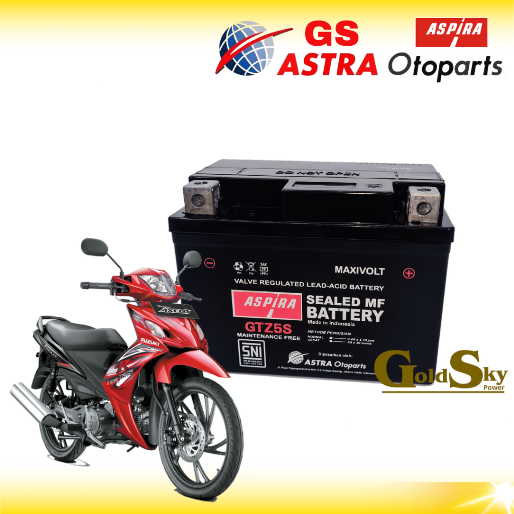AKI KERING ASPIRA GS ASTRA SHOGUN 125 AXELO HAYATE ARASHI GTZ5S GTZ4V YTZ4V GS MF