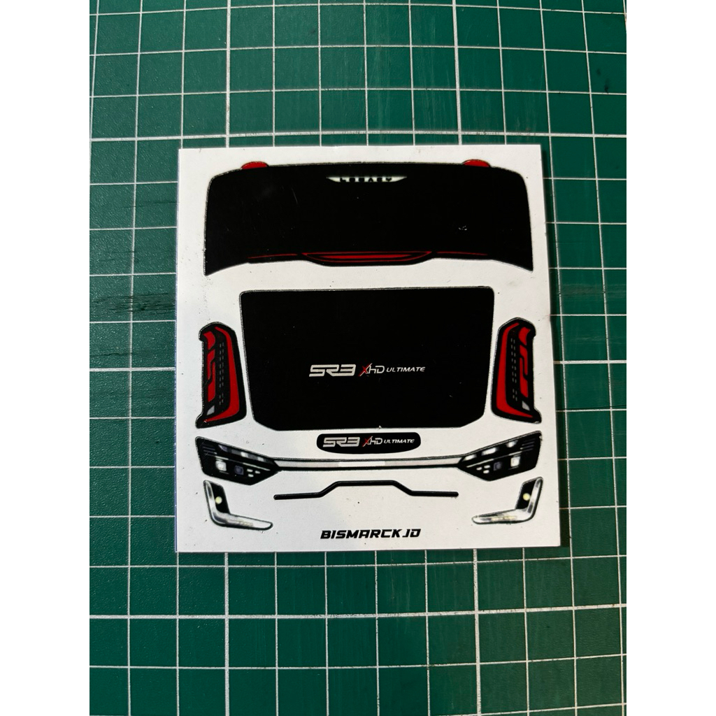 STIKER HEADLAMP LEGACY SR-3 XHD PRIME