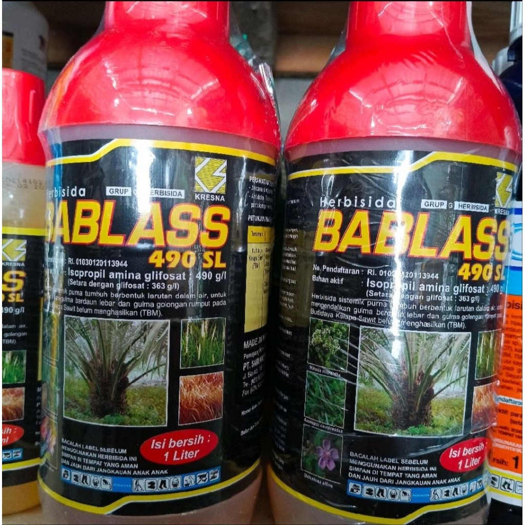 OBAT RUMPUT HERBISIDA SISTEMIK BABLAS 1L NON SELEKTIF