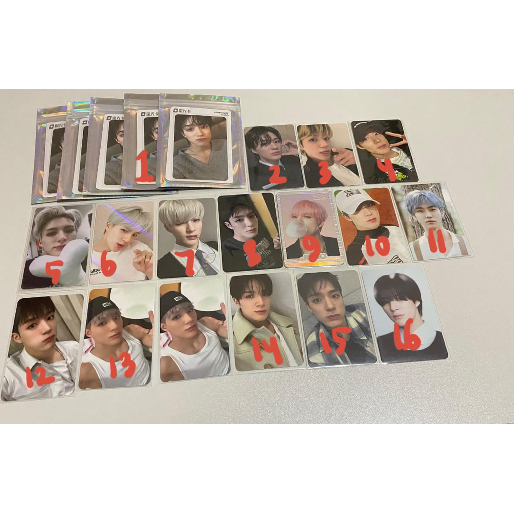 photocard official jeno mark nct dream nct 127 pc murah doll jeno jaemin jaehyun