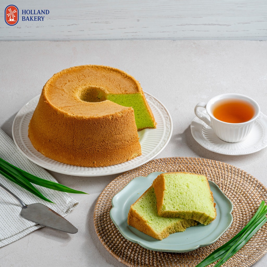 Holland Bakery Chiffon Cake Pandan