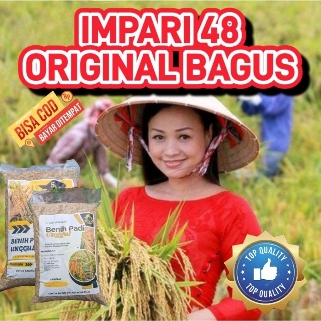 BENIH PADI UNGUL INPARI 48 DAN BERKUALITAS 5KG
