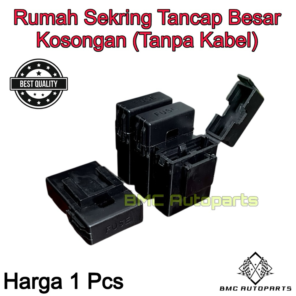 Fuse Box / Rumah Sekring Tancap Besar Kosongan Tanpa Kabel - Box Sikring DX Besar Kosongan