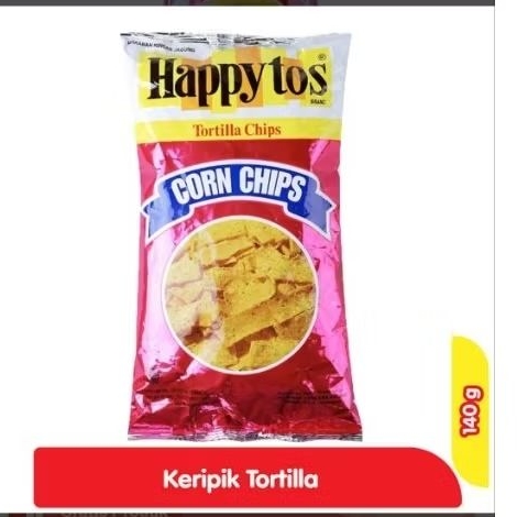 Happy tos 160 gr merah pedas