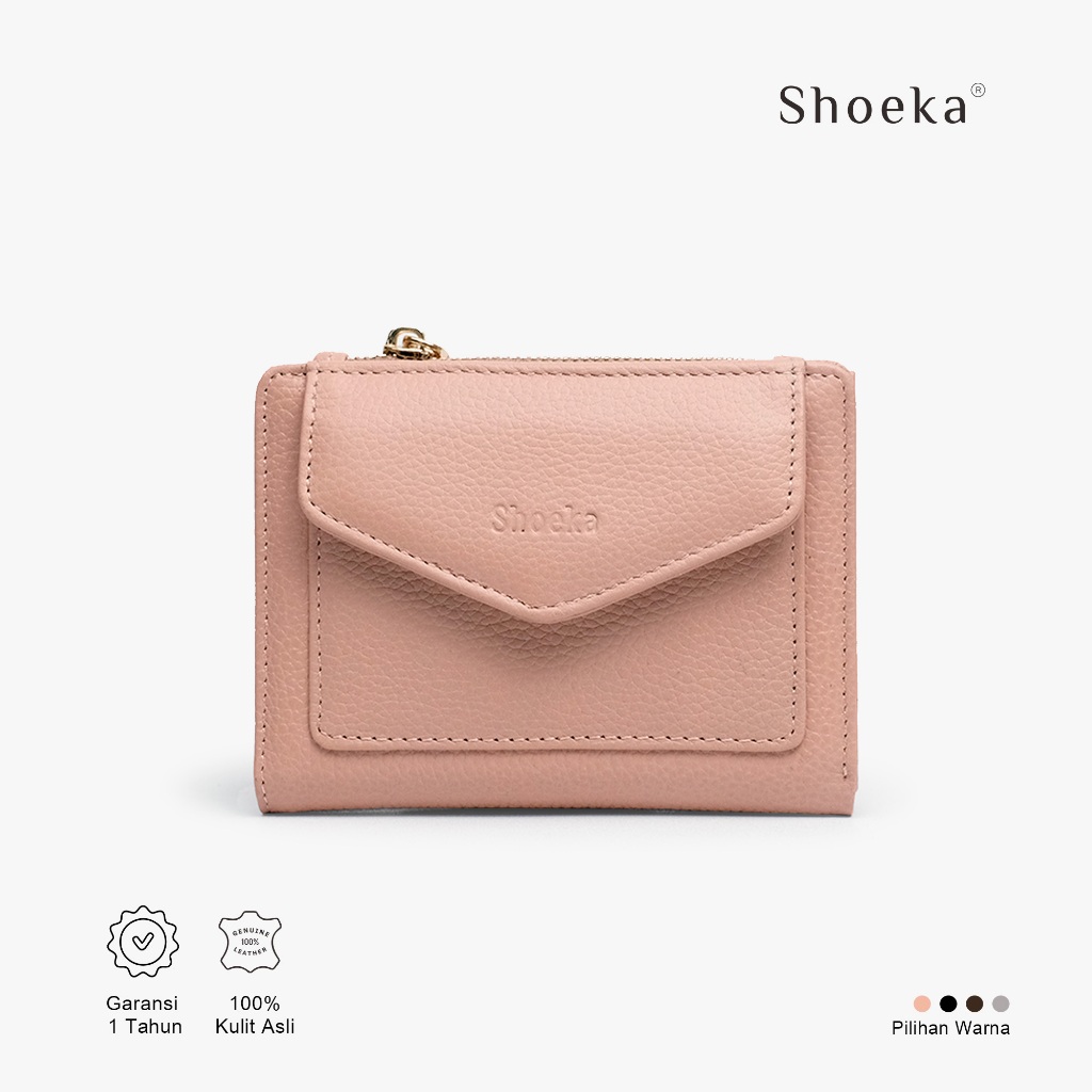 Shoeka - Dompet Wanita Kulit asli - Dompet Wanita Kecil - Valora