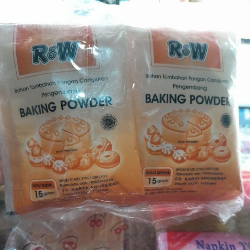 baking powder dan  baking soda