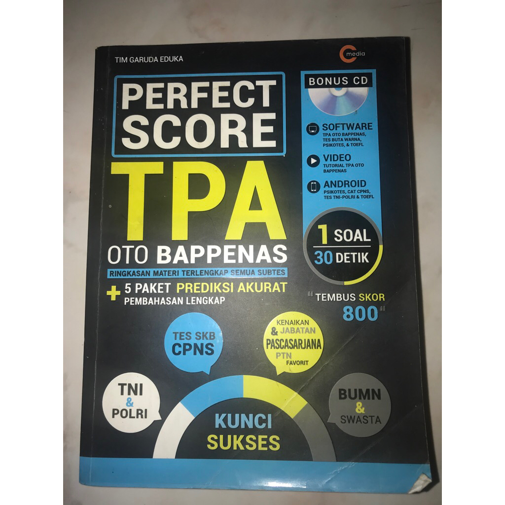 Buku persiapan TNI POLRI, TES CPNS, PASCASARJANA PTN