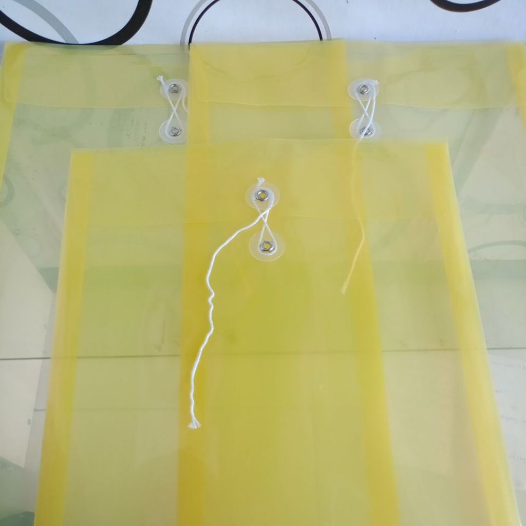 MAP PLASTIK TALI FOLIO TEGAK/MAP TALI/FOLIO TEGAK