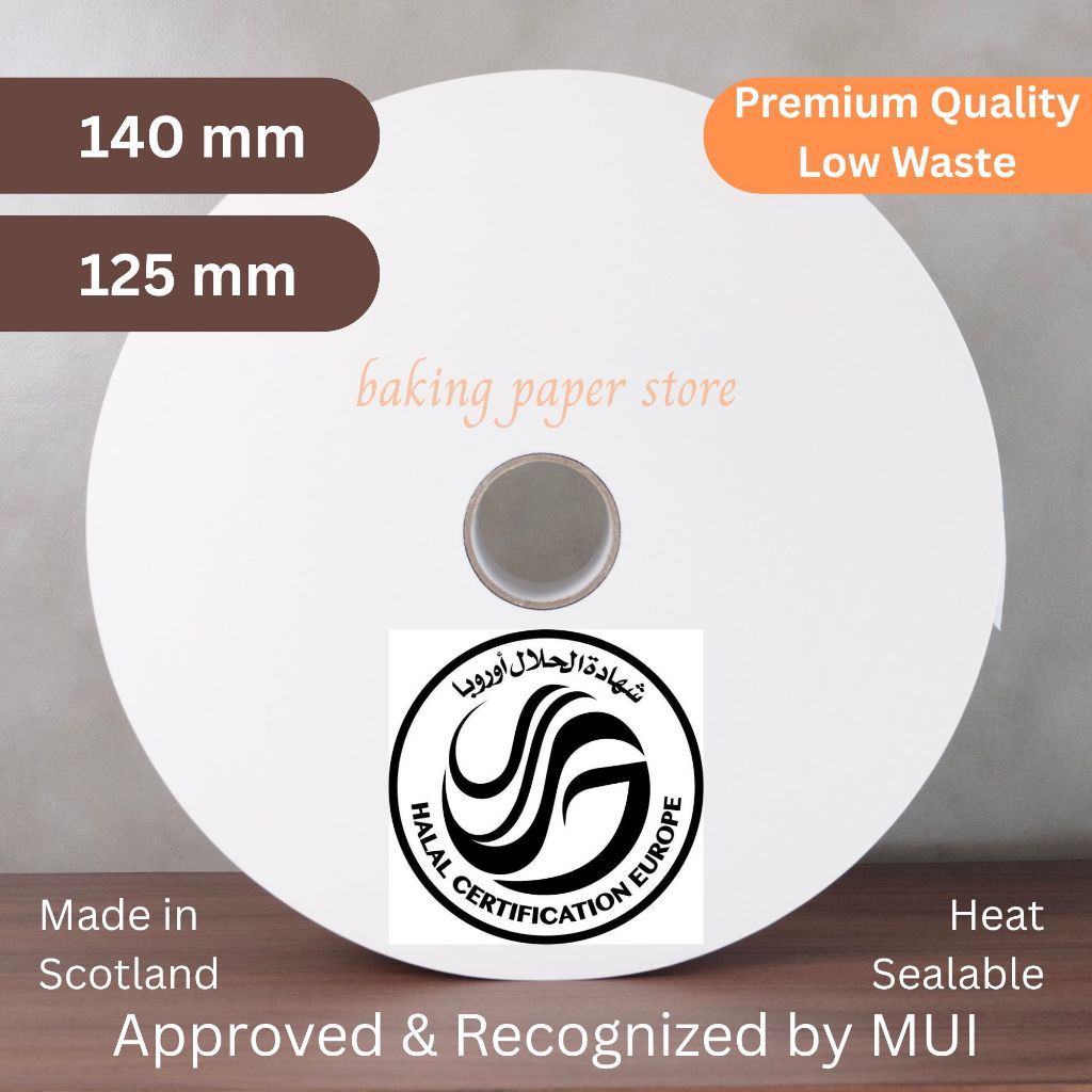 EUROPEAN Heat Sealable Teabag Filter Paper Roll | Kertas Filter Teh Celup dalam ROLL