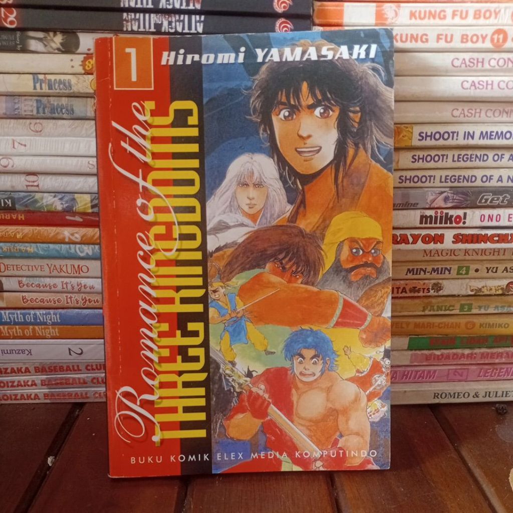 komik hiromi yamasaki,romace of the three kingdoms