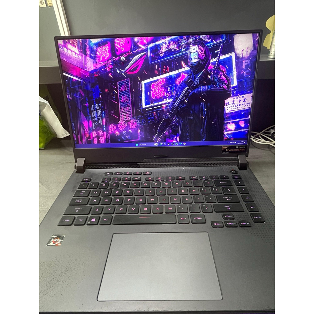 ASUS ROG STRIX G-G513QM RYZEN 9 5900HX RTX 3060 RAM 16GB