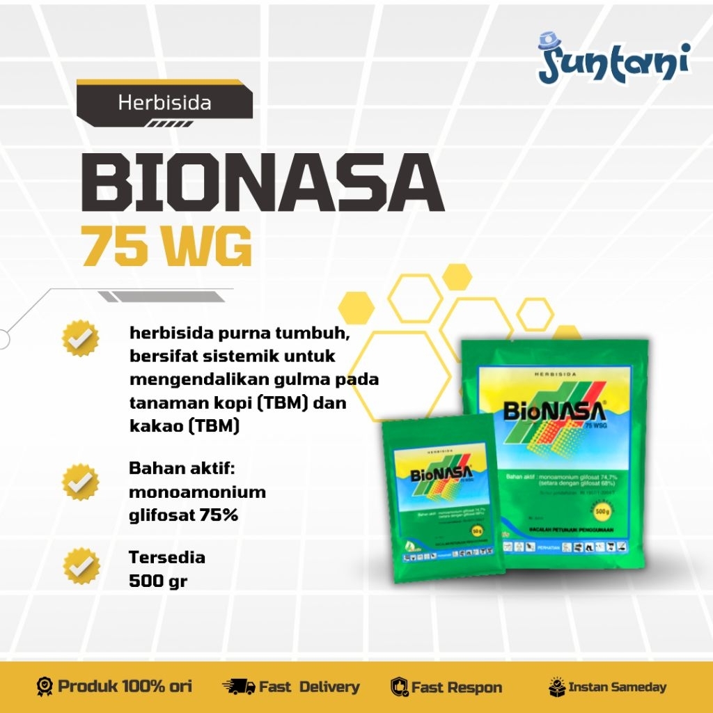 HERBISIDA BIONASA 75 WG 500 GR