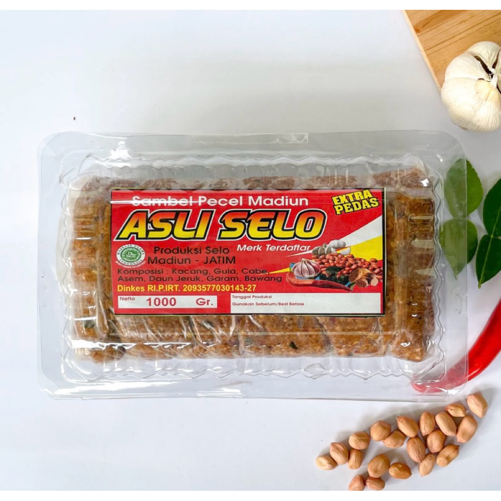SAMBEL PECEL ASLI SELO MADIUN 1KG