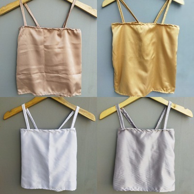 Inner Satin Dalaman Kebaya Kids Brokat Kondangan Tanktop Kamisol Anak Kecil Balita TK 4-5 Tahun