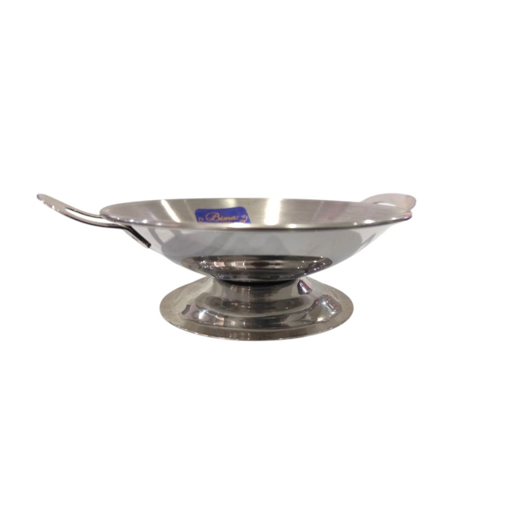 Serving Wok Stainless 14 cm – Mini Wajan Serbaguna - BIMA