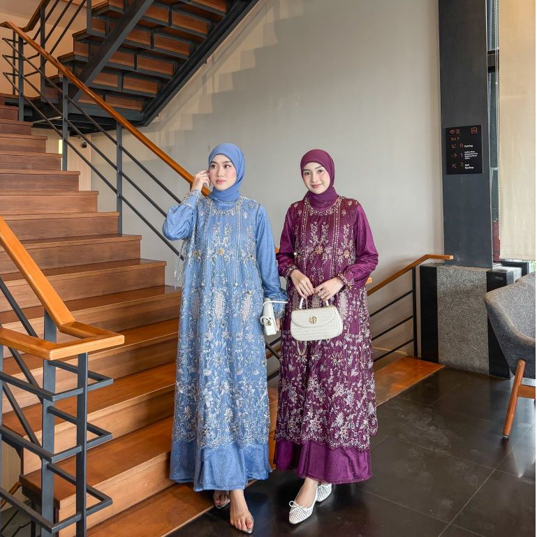 Dress Gaun Busana Asoka Series Nuo Lambra