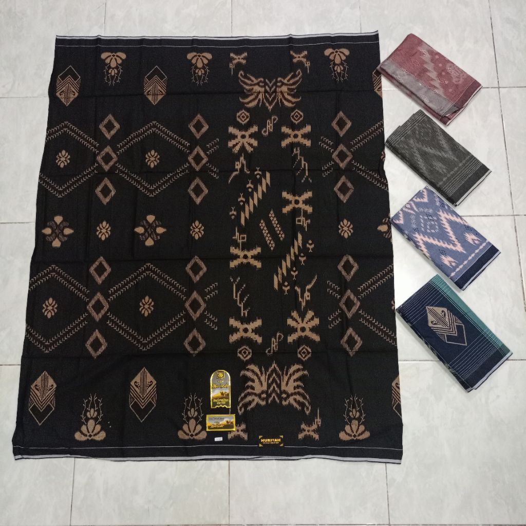 Huriyah US1/US2 Sarung Muslim Pria dewasa Sarung Motif Adem dan Nyaman