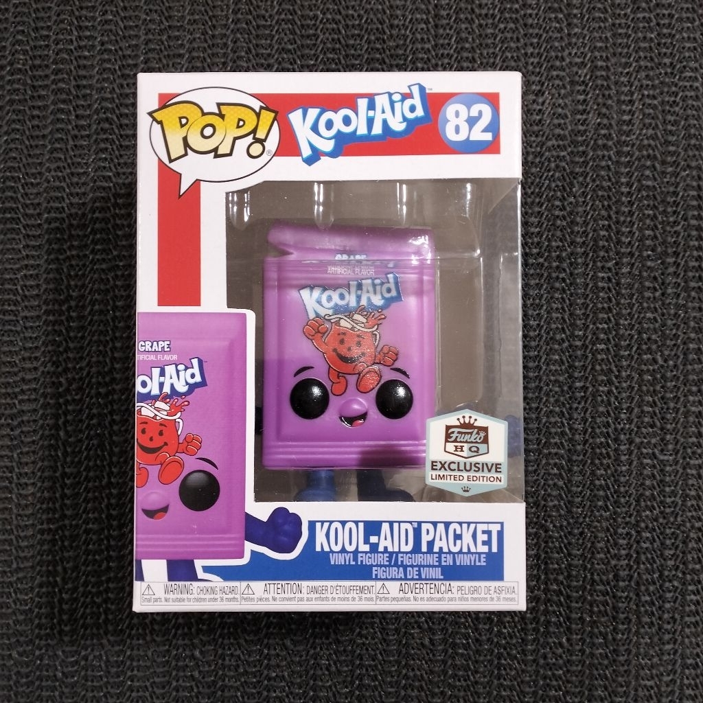 Funko Pop Kool-Aid: Kool-Aid Packet #82 (HQ Exclusive Limited Edition)