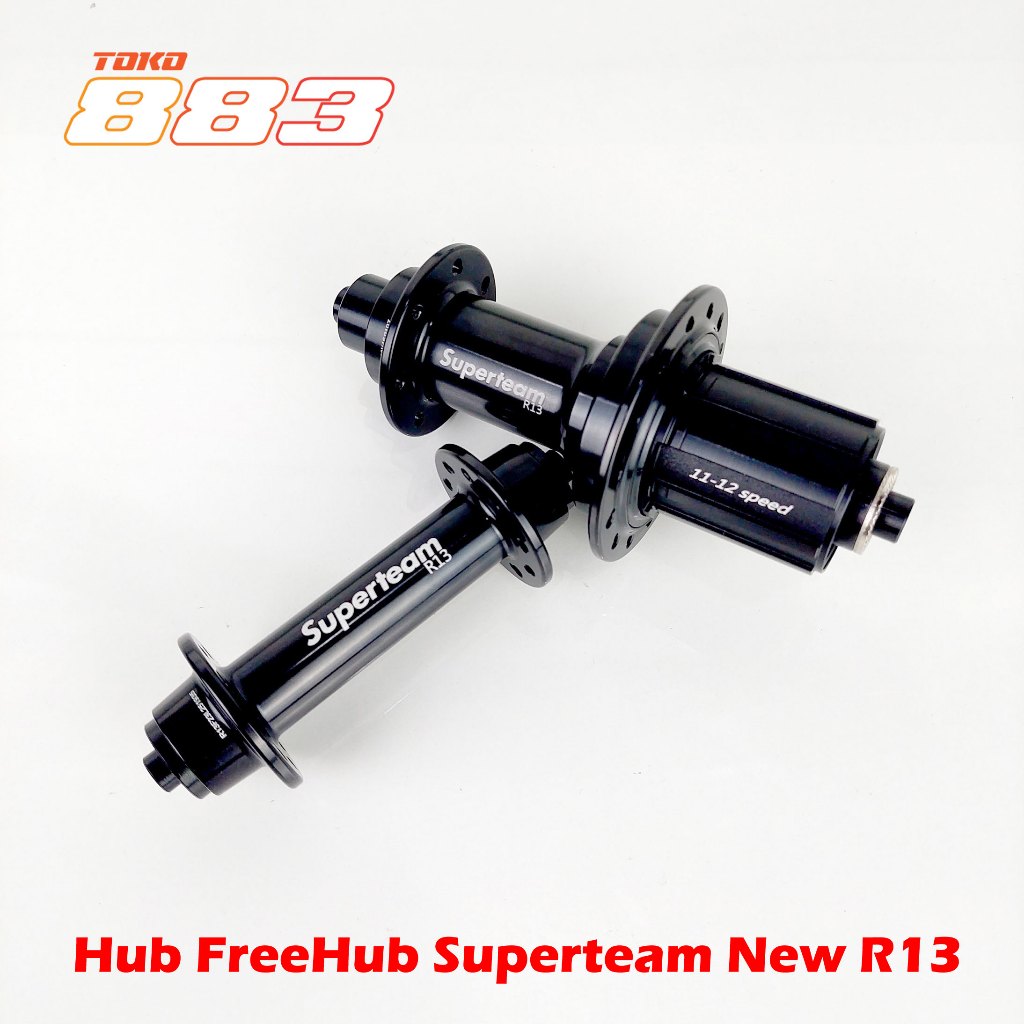 Hub depan FreeHub Belakang Superteam New R13 18 20 21 24 hole