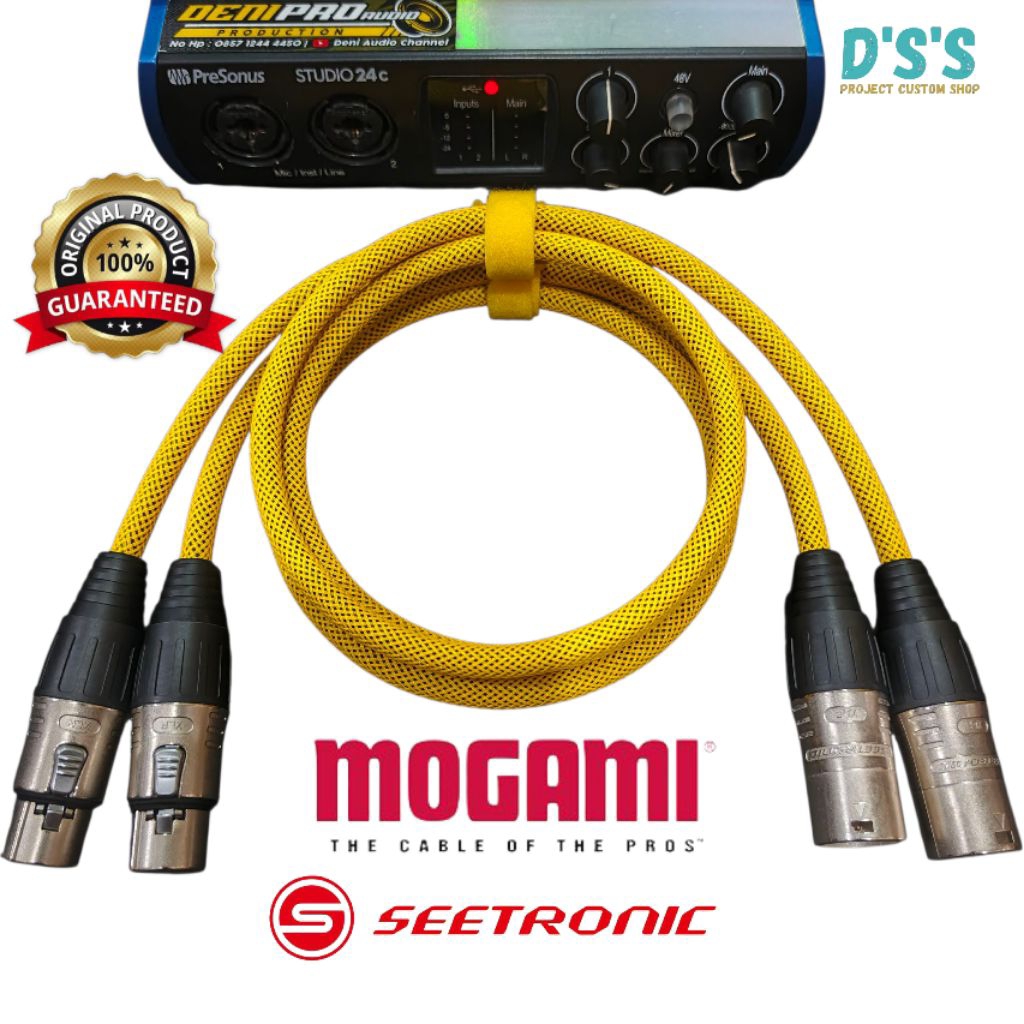 Kabe Mic Original Suara Jernih Mogami Neglex 2549 Original Japan