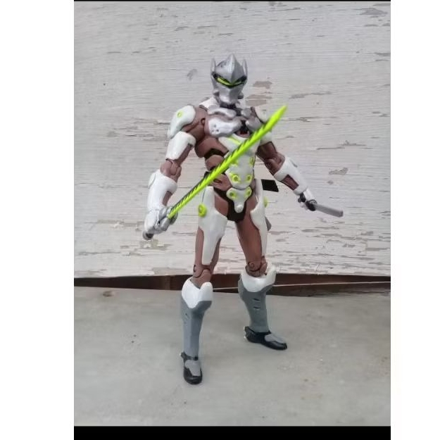 PROMO Shf genji overwatch action figure custom Toys miniature # game anime ninja roblox fondjoy CT m