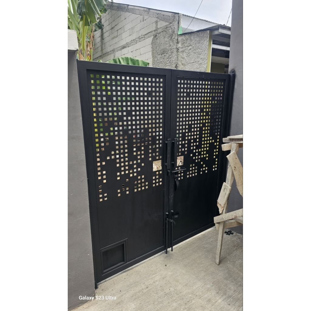 Pintu swing Laser Cutting