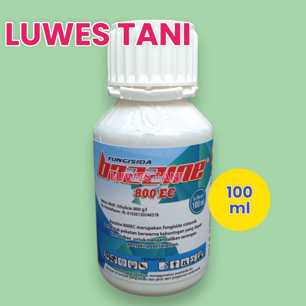 fungisida dan bakterisida Bazzine 100ml Bazzine 800EC 100ml