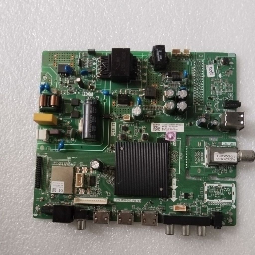 mainboard polytron 43bag9953 43ag9953