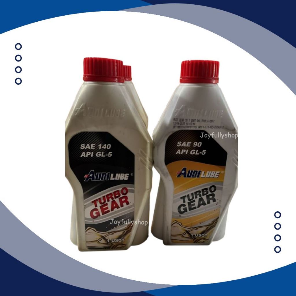 AUDILUBE GEAR SAE 90 / SAE 140 Oli GARDAN MOBIL 1 LITER