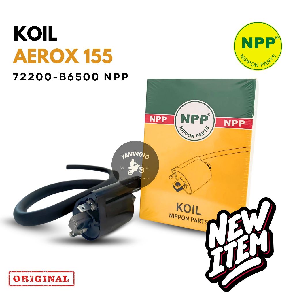 Coil Koil motor Aerox 155 NPP 72200-B6500 NPP