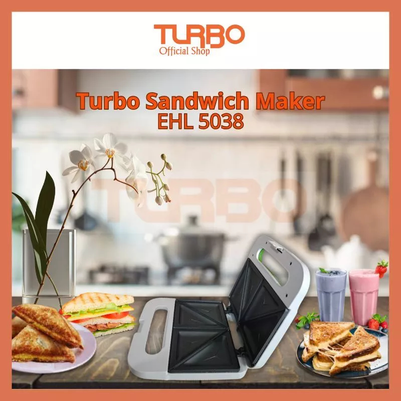 TURBO SANDWICH MAKER / Pembuat SANDWICH EHL 5038
