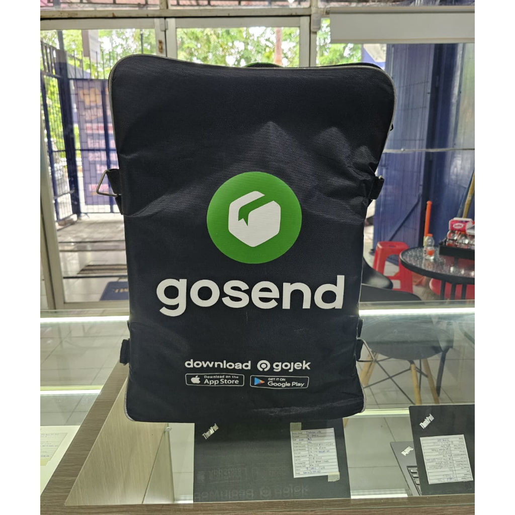 Tas gojek Gofood besar original like new 95%