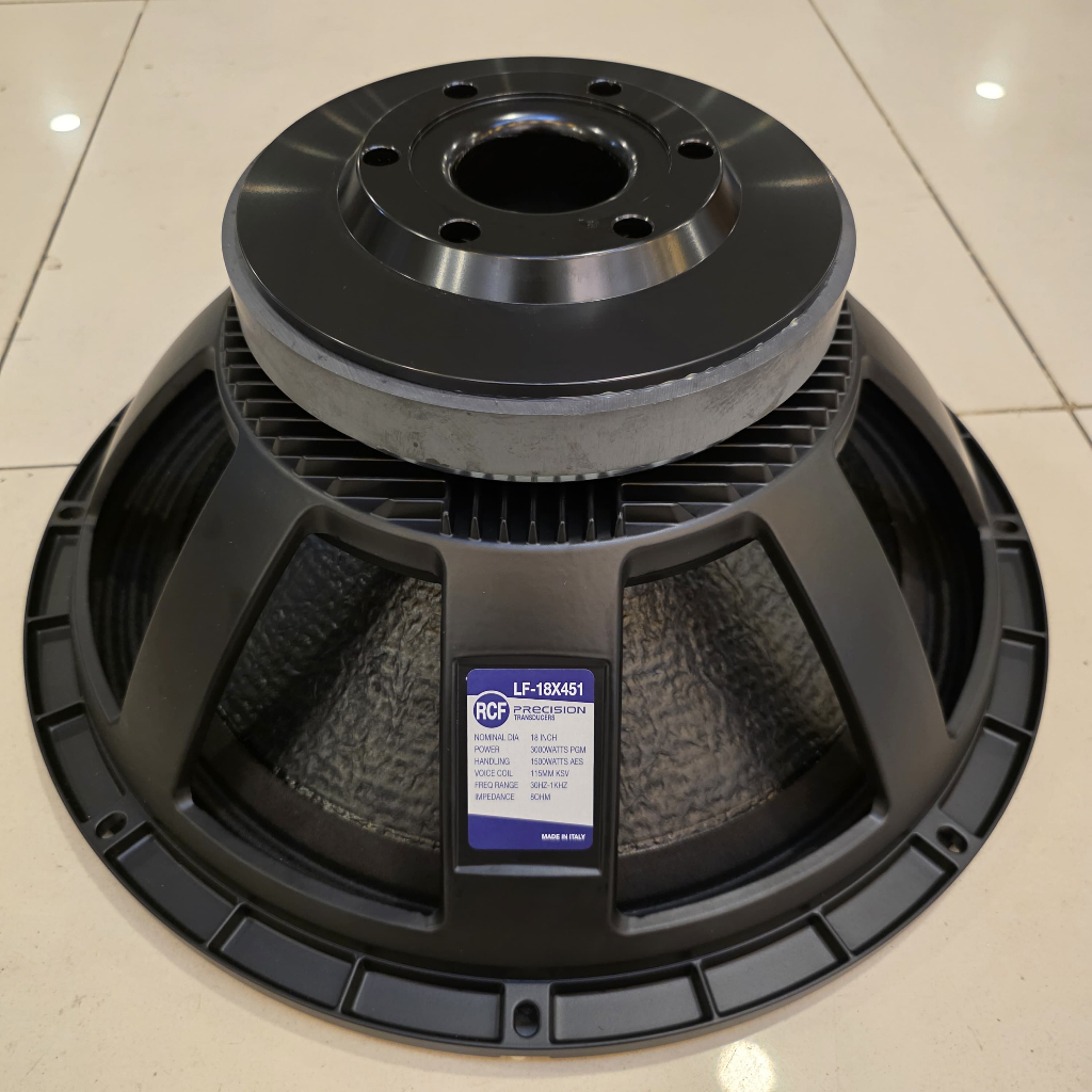 KOMPONEN SPEAKER RCF LF18X451/LF18 X451 VOICE COIL 4 INCH 2400 watt
