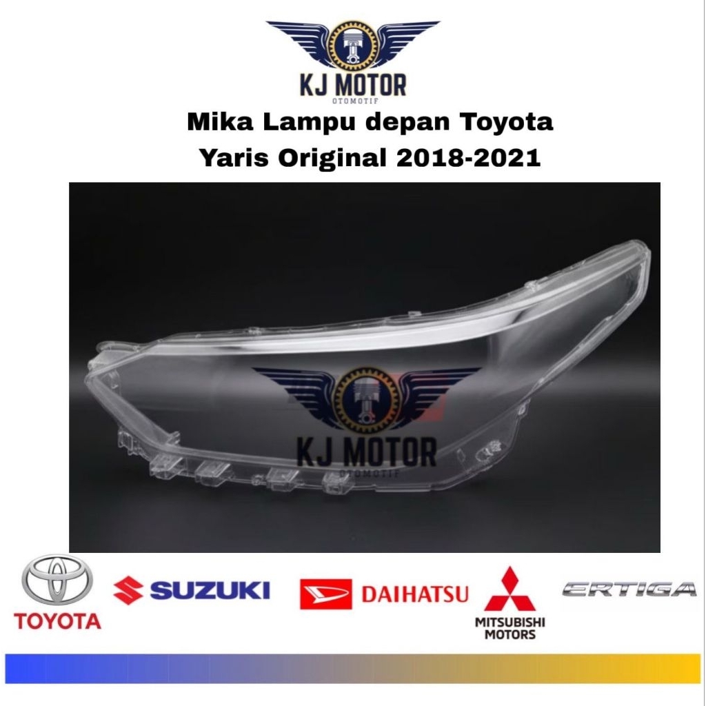 ￼Mika Headlamp Lampu Depan Yaris Original Copotan 2018 2019 2020 2021 Mika Lampu depan Toyota Yaris 