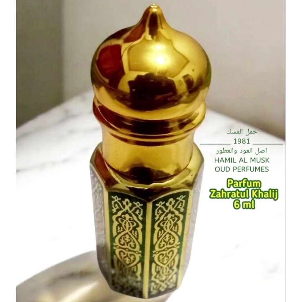 [STOK TERBARU] Minyak Wangi Zahratul Khalij 6 ml Original 100% Produk by Hamil Al Musk Edisi botol A