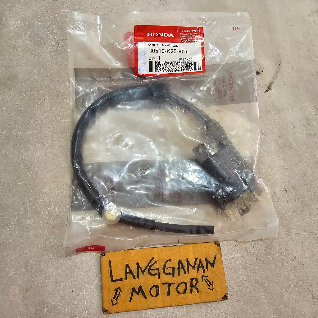 COIL KOIL ASSY IGNITION PENGAPIAN KABEL BUSI BEAT VARIO 110 FI STARTER KASAR 30510K25901