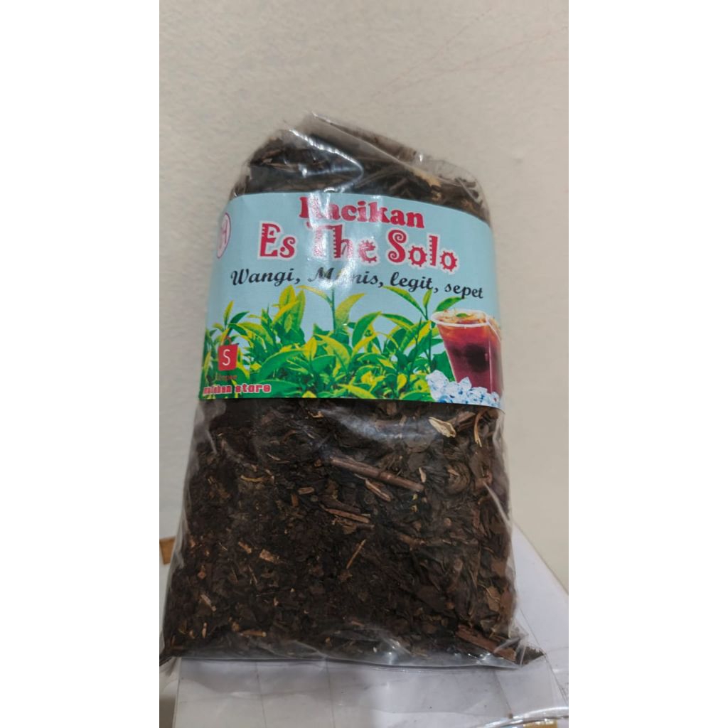 Teh Solo Racikan 5Liter Berat bersih 85gram Lengkap Dengan Resep Penyajian