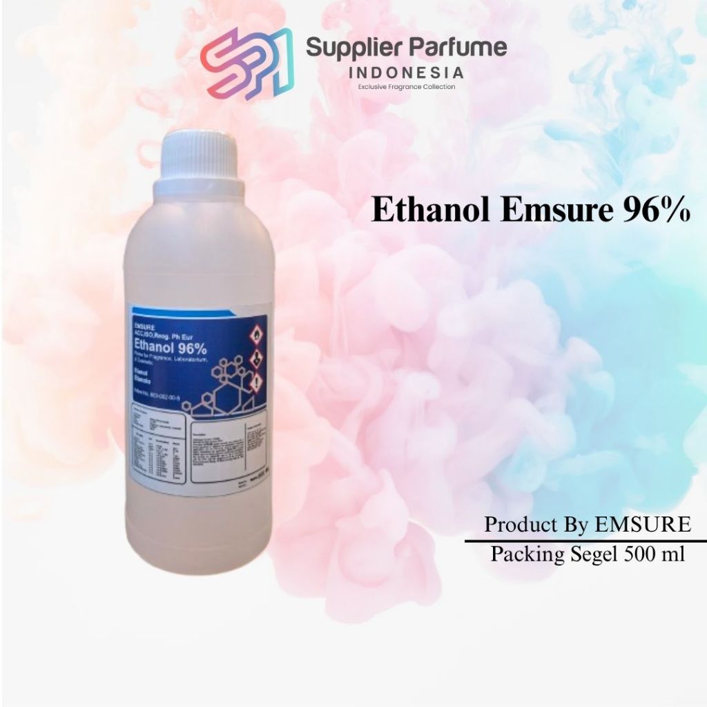 ETHANOL 96% PREMIUM PRIME FOR FRAGRANCE By EMSURE Segel 500 ml