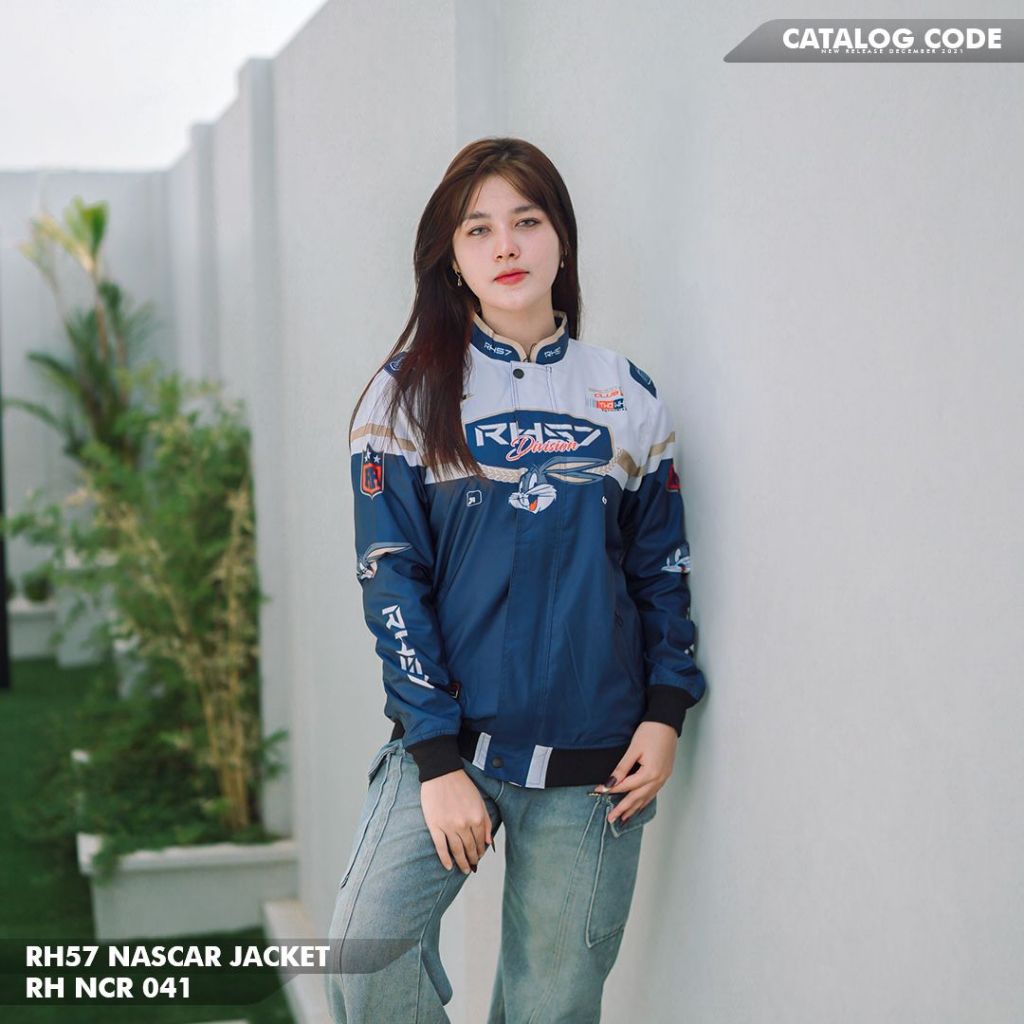 RH57 JAKET NASCAR RH NCR 041 || JAKET PRIA / WANITA ( ORIGINAL )