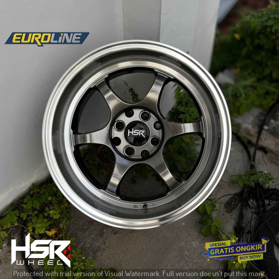 VELG MOBIL TERBARU CELONG HSR TSURAI RING 16 LEBAR 7/8.5 ET35/30 COCOK BUAT YARIS SWIFT ANANZA JAZZ