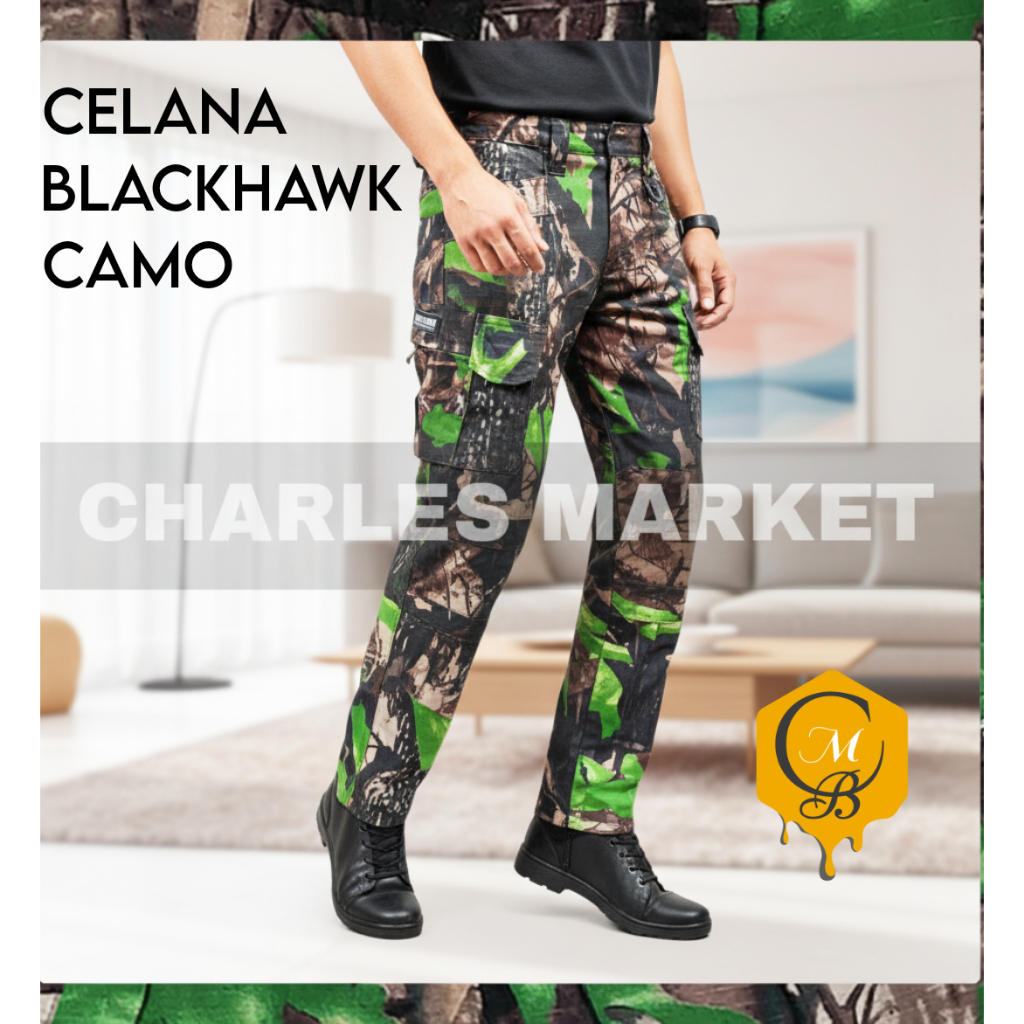 CELANA BLACKHAWK CAMO PERBAKIN - BLACKHAWK - CELANA PRIA WANITA